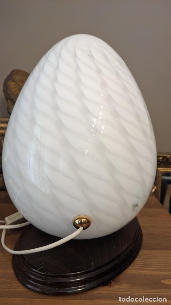 Antig&uuml;edades: MURANO EGG LAMP / LAMPARA HUEVO MURANO - Foto 5
