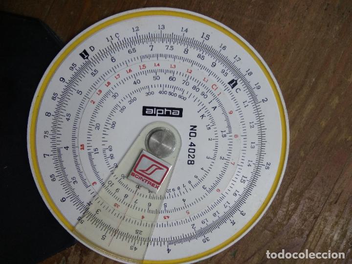 Antig&uuml;edades: Regla circular Alpha Scintrex. Vitrina despacho - Foto 3