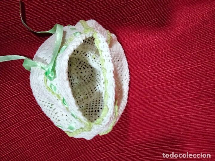 Antig&uuml;edades: cesta de ganchillos hecha a mano - Foto 2