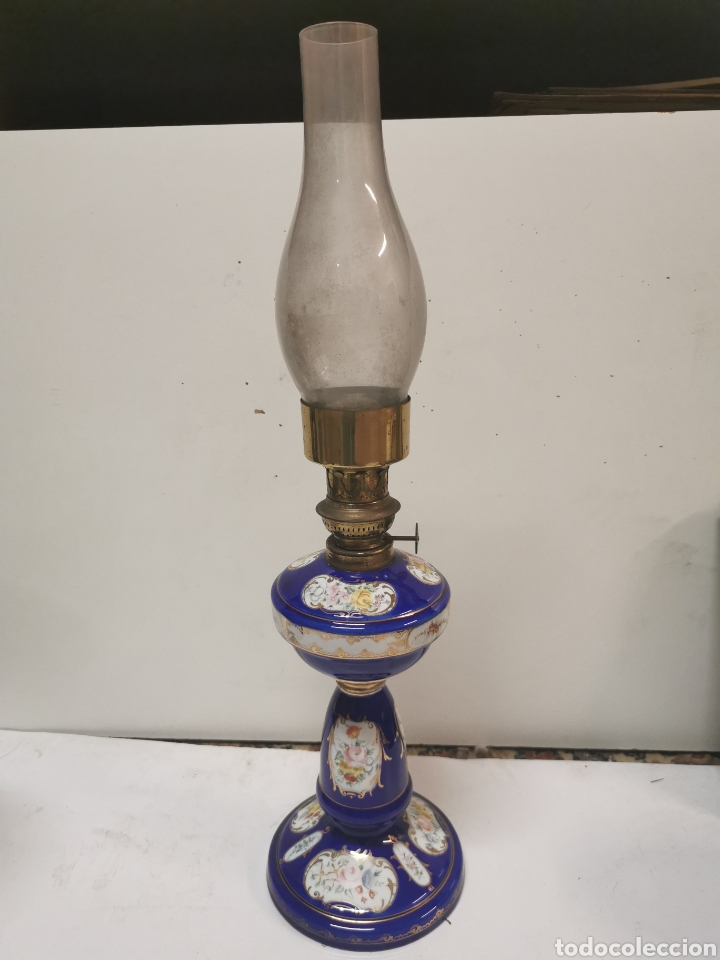 Antig&uuml;edades: Quinqu&eacute; cer&aacute;mica esmaltada - Foto 1