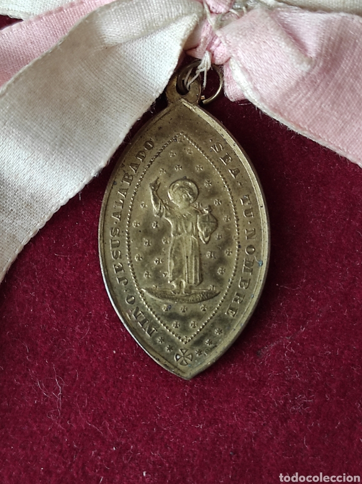 Antig&uuml;edades: Medalla BEATA IMELDA primera comuni&oacute;n - Foto 3