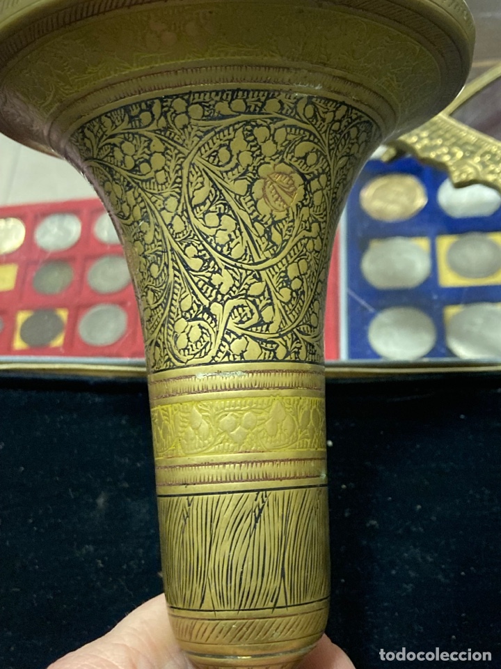 Antig&uuml;edades: Bonita copa o c&aacute;liz de bronce - Foto 2