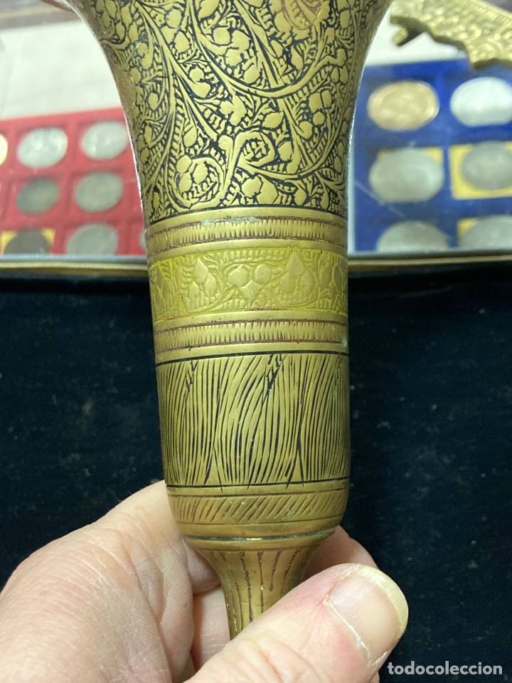 Antig&uuml;edades: Bonita copa o c&aacute;liz de bronce - Foto 3