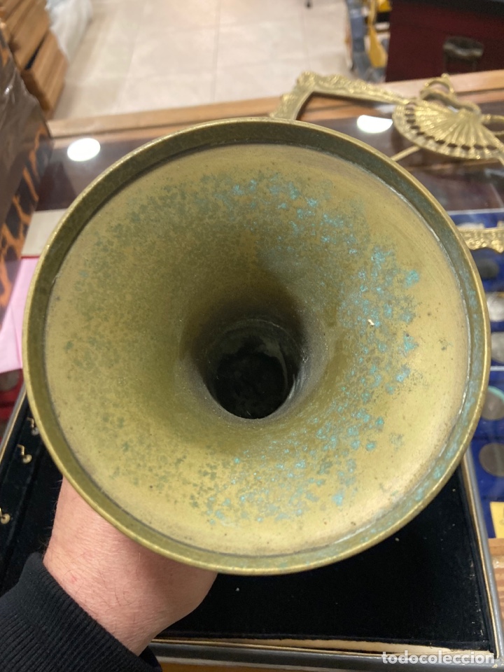 Antig&uuml;edades: Bonita copa o c&aacute;liz de bronce - Foto 7