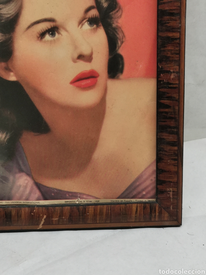 Antig&uuml;edades: Marco y l&aacute;mina - Foto 2