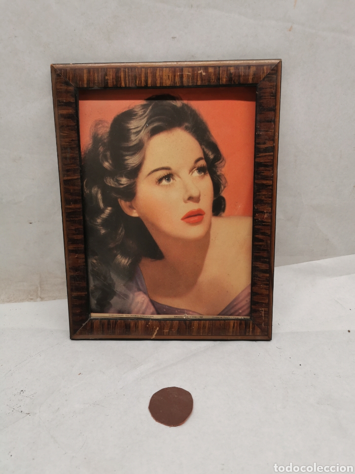 Antig&uuml;edades: Marco y l&aacute;mina - Foto 1