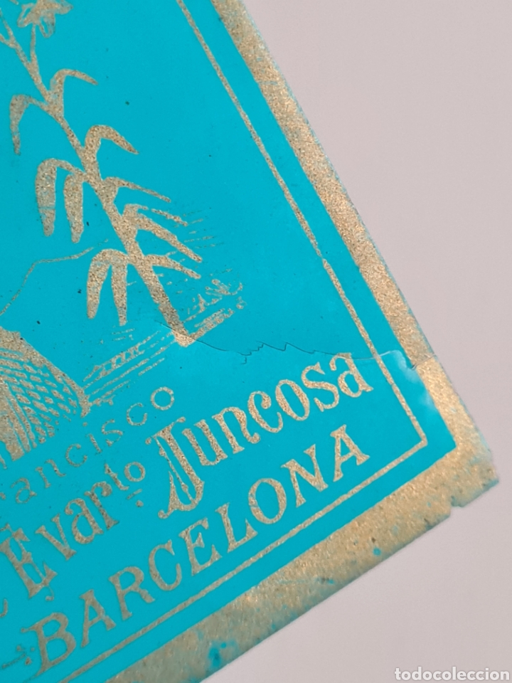 Antig&uuml;edades: 5 Estampas Religiosas de Celuloide publicidad Chocolate Evaristo Juncosa - Cromos - Foto 15