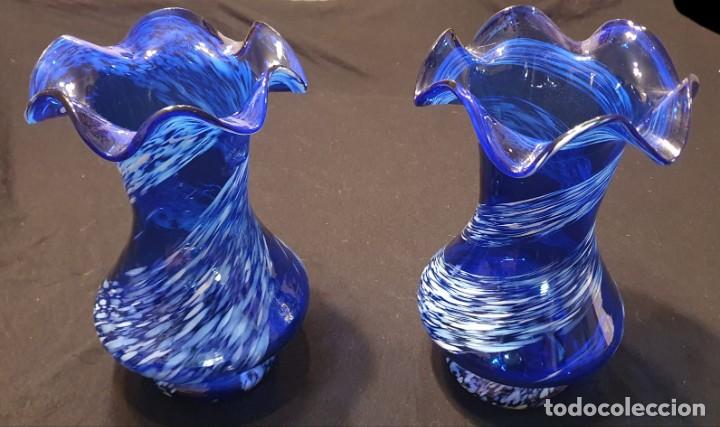 Antig&uuml;edades: Pareja jarrones murano - Foto 1