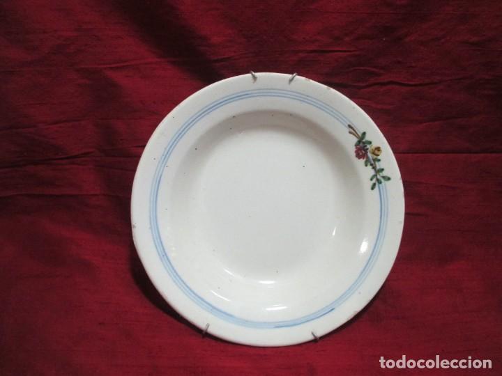Antig&uuml;edades: ANTIGUO PLATO 22,5 CM DIAMETRO - Foto 2