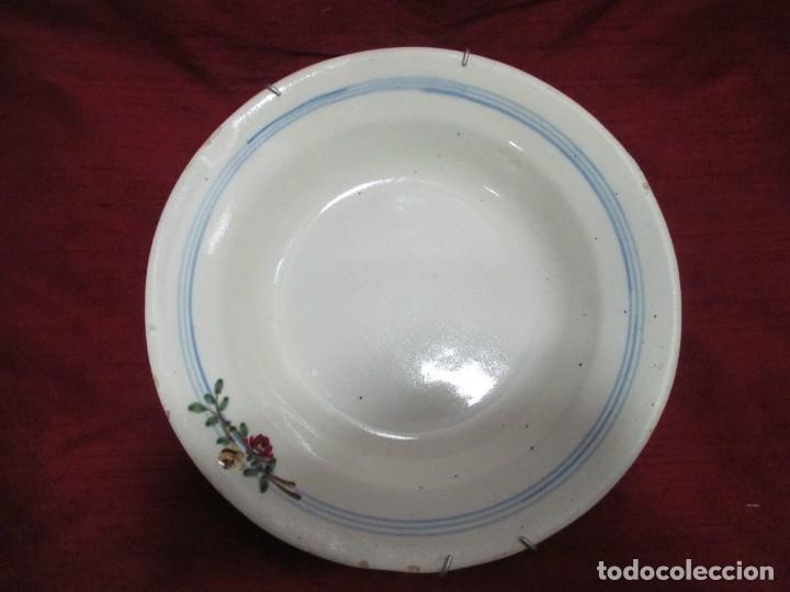 Antig&uuml;edades: ANTIGUO PLATO 22,5 CM DIAMETRO - Foto 5