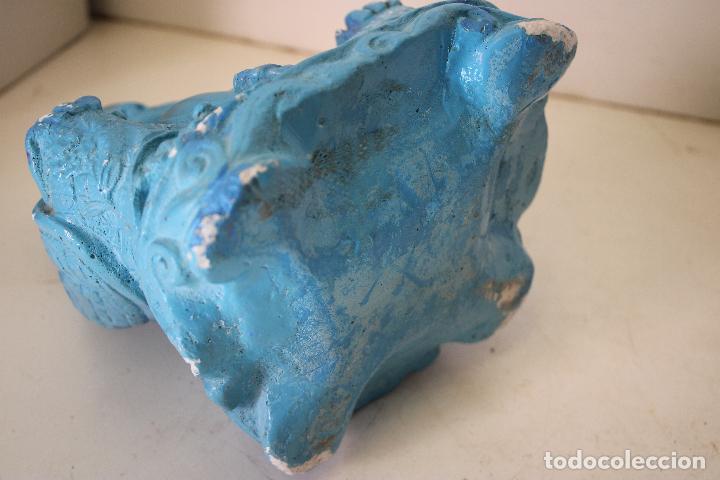 Antig&uuml;edades: figura buda de la suerte azul - Foto 2