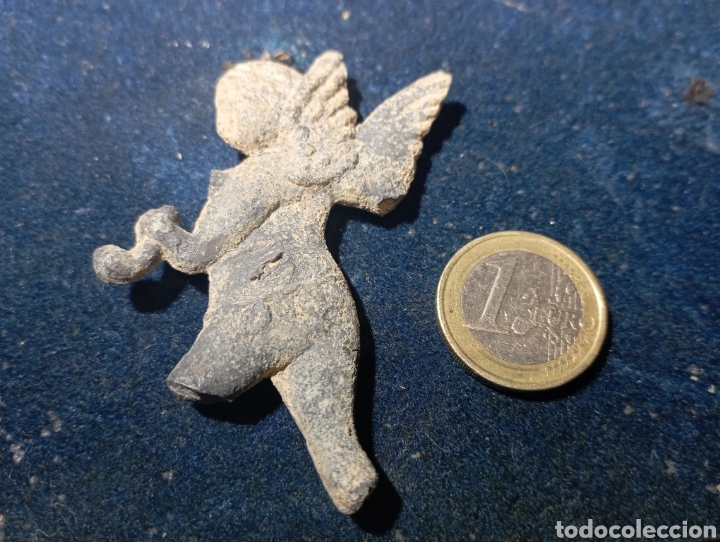 Antig&uuml;edades: RESTOS DE &Aacute;NGEL DE PLOMO - Foto 1