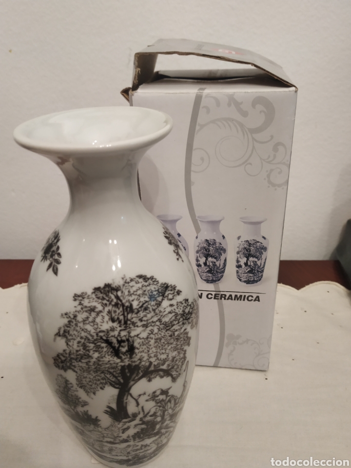 Antig&uuml;edades: Jarron comprador en tienda deco - Foto 6
