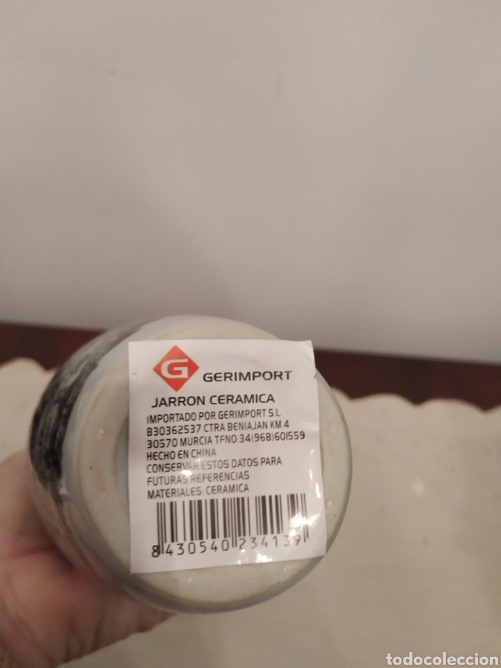 Antig&uuml;edades: Jarron comprador en tienda deco - Foto 9