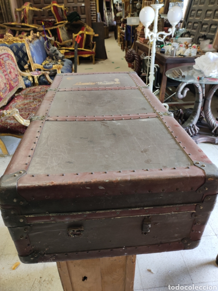 Antig&uuml;edades: Maleta antigua - Foto 4
