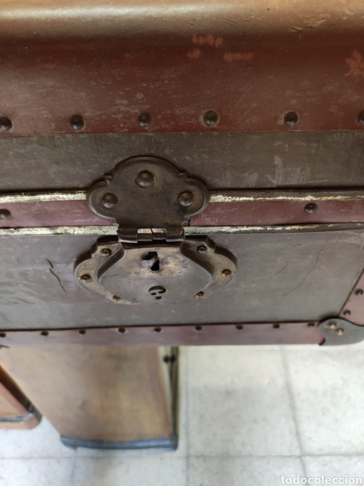 Antig&uuml;edades: Maleta antigua - Foto 7
