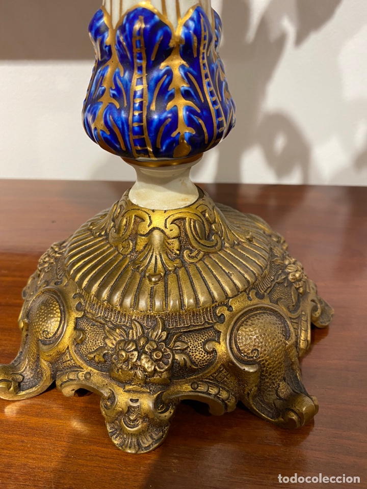Antig&uuml;edades: Pareja de candelabros - Foto 3
