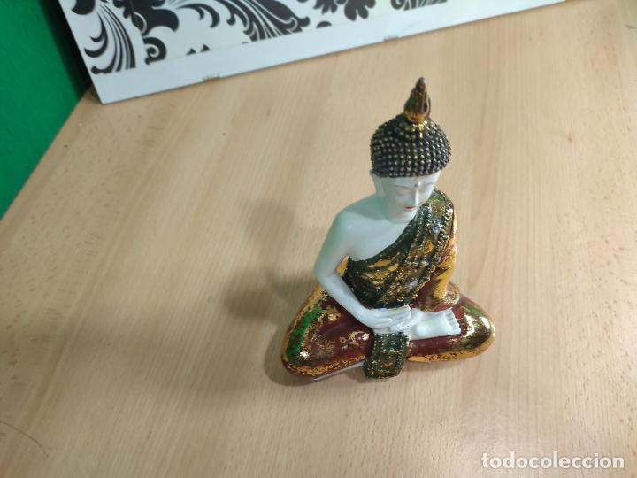Antig&uuml;edades: ESPECIE DE BUDA MUY BONITO, no s&eacute; de qu&eacute; material echo. - Foto 2