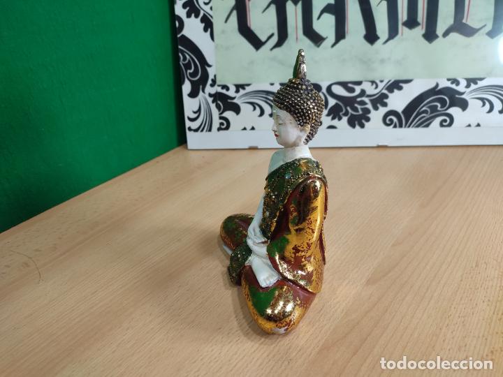 Antig&uuml;edades: ESPECIE DE BUDA MUY BONITO, no s&eacute; de qu&eacute; material echo. - Foto 3