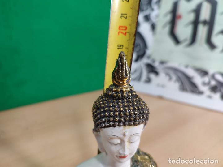 Antig&uuml;edades: ESPECIE DE BUDA MUY BONITO, no s&eacute; de qu&eacute; material echo. - Foto 9