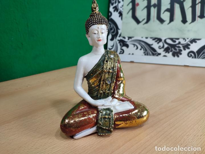 Antig&uuml;edades: ESPECIE DE BUDA MUY BONITO, no s&eacute; de qu&eacute; material echo. - Foto 10