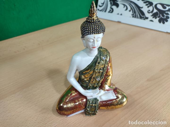 Antig&uuml;edades: ESPECIE DE BUDA MUY BONITO, no s&eacute; de qu&eacute; material echo. - Foto 11