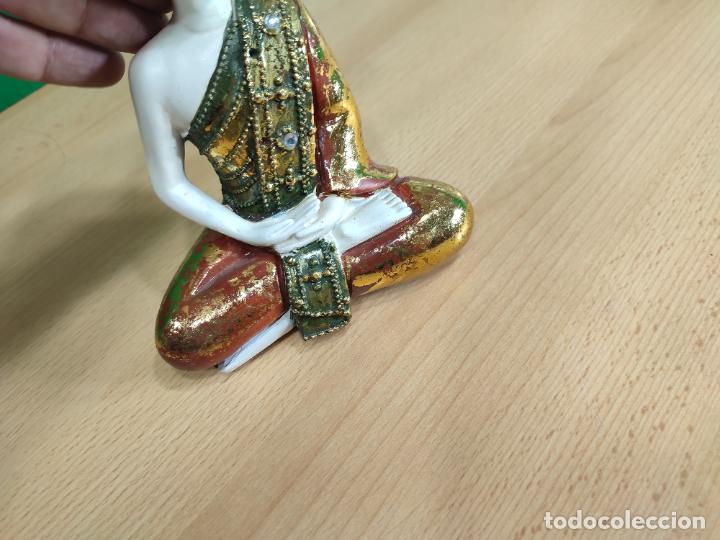 Antig&uuml;edades: ESPECIE DE BUDA MUY BONITO, no s&eacute; de qu&eacute; material echo. - Foto 12