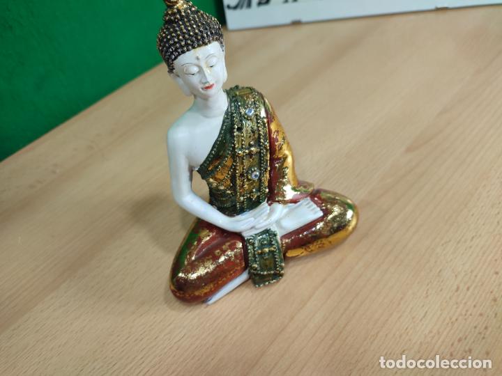 Antig&uuml;edades: ESPECIE DE BUDA MUY BONITO, no s&eacute; de qu&eacute; material echo. - Foto 13