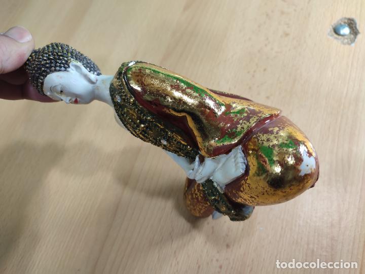 Antig&uuml;edades: ESPECIE DE BUDA MUY BONITO, no s&eacute; de qu&eacute; material echo. - Foto 17