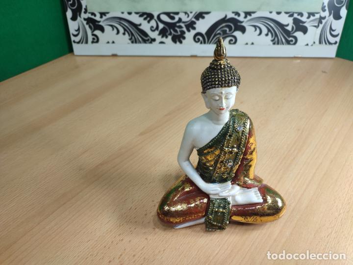 Antig&uuml;edades: ESPECIE DE BUDA MUY BONITO, no s&eacute; de qu&eacute; material echo. - Foto 24