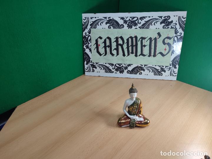 Antig&uuml;edades: ESPECIE DE BUDA MUY BONITO, no s&eacute; de qu&eacute; material echo. - Foto 25