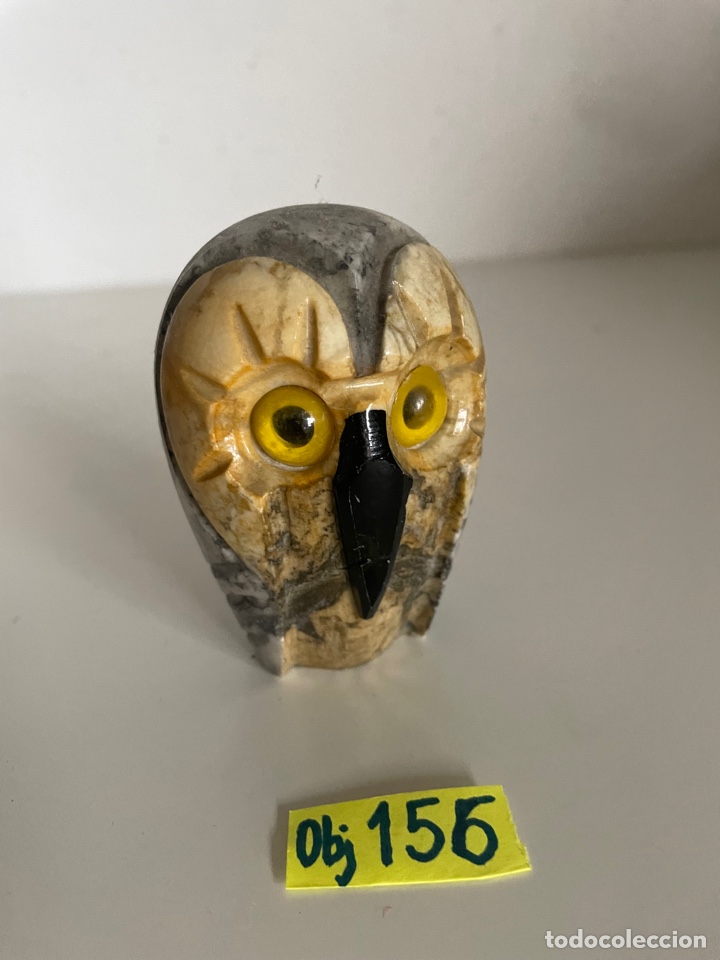 Antig&uuml;edades: B&uacute;ho de alabastro - Foto 1