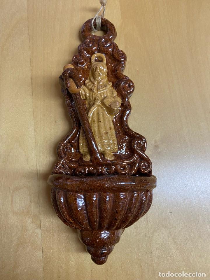 Antig&uuml;edades: BENDITERA SANTIAGO PEREGRINO - Foto 2