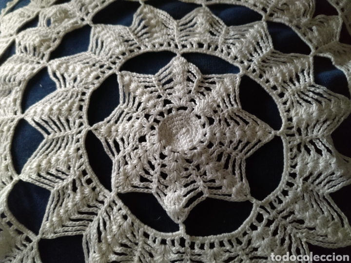Antig&uuml;edades: Pa&ntilde;ito hecho a mano de ganchillo - Foto 2