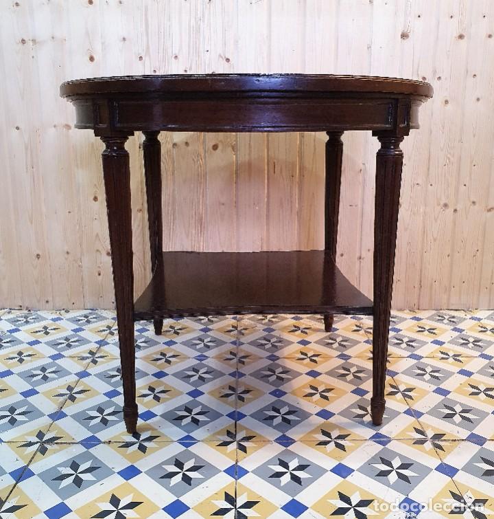 Antig&uuml;edades: MESA AUXILIAR MADERA - Foto 2