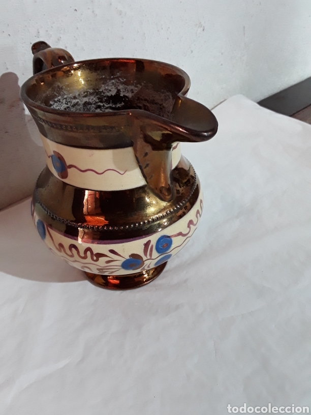 Antig&uuml;edades: Jarra de reflejo, bautizar,cristianar - Foto 4