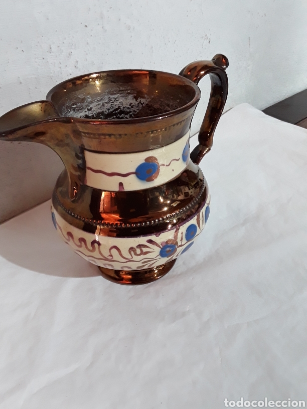 Antig&uuml;edades: Jarra de reflejo, bautizar,cristianar - Foto 5
