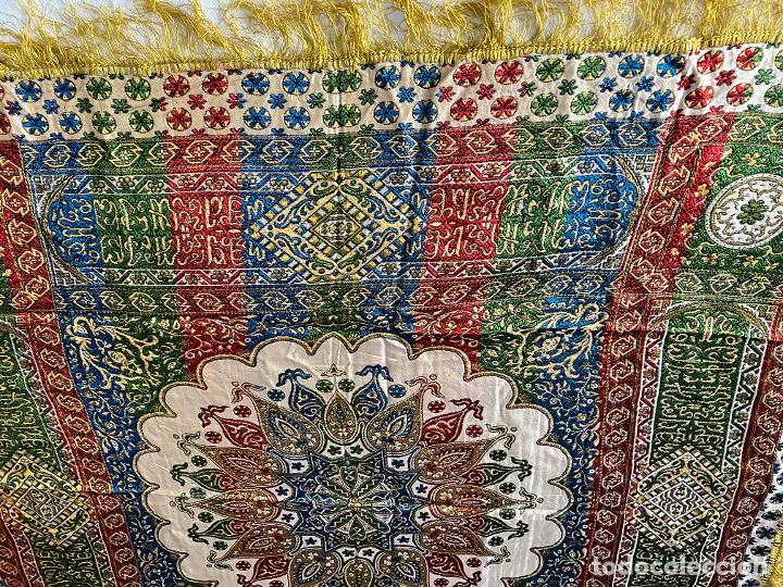 Antig&uuml;edades: CUADRANTE DAMASCO BROCADO IDEAL INDUMENTARIA - Foto 2