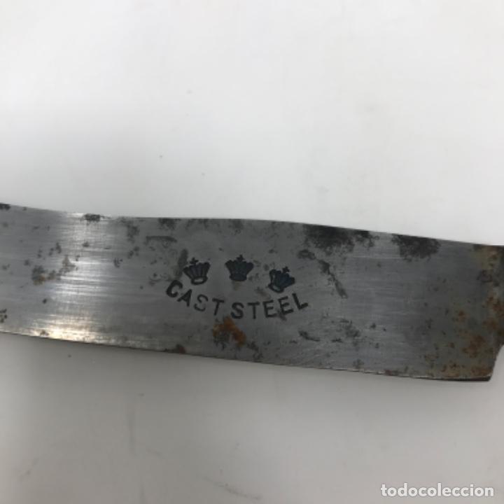 Antig&uuml;edades: Cuchillo plata Cast Steel - Foto 2