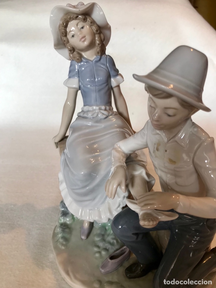 Antig&uuml;edades: Figura porcelana Lladr&oacute; - Foto 2