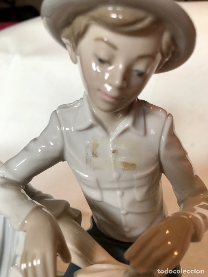 Antig&uuml;edades: Figura porcelana Lladr&oacute; - Foto 7