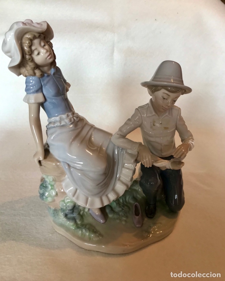 Antig&uuml;edades: Figura porcelana Lladr&oacute; - Foto 1