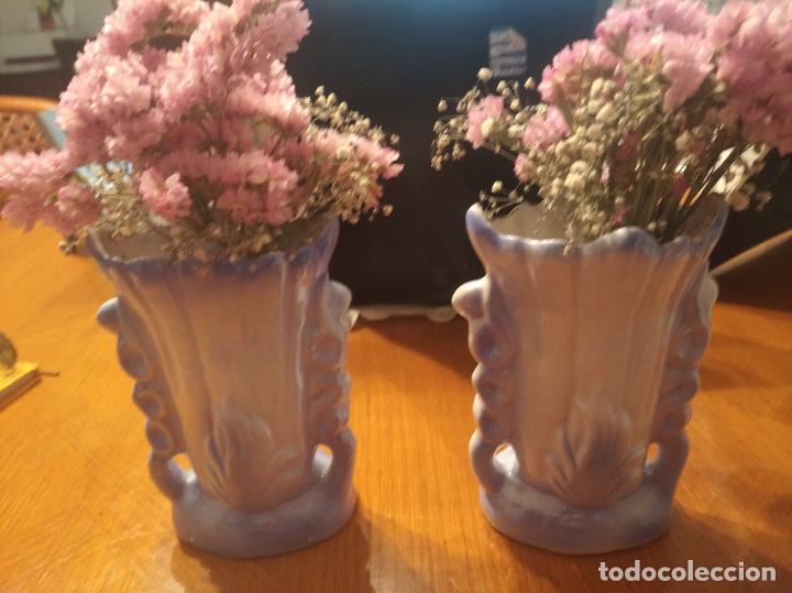 Antig&uuml;edades: Jarrones violeteros isabelinos en perfecto estado. - Foto 3