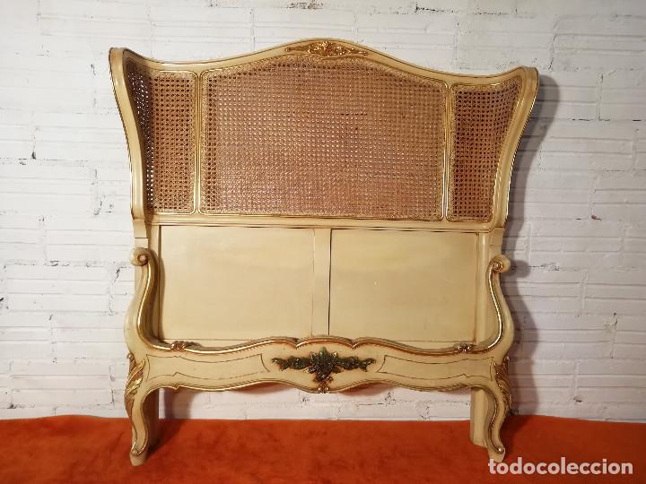 Antig&uuml;edades: 2 camas gemelas retro vintage de madera - Foto 3