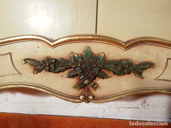 Antig&uuml;edades: 2 camas gemelas retro vintage de madera - Foto 2