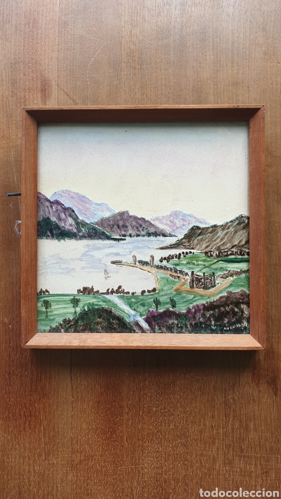 Antig&uuml;edades: AZULEJO PINTADO ENGLAND - Foto 1