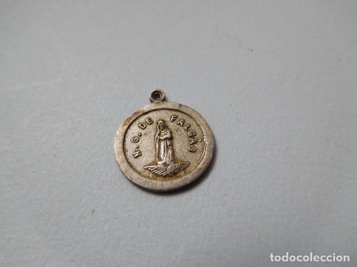 Antig&uuml;edades: Medalla antigua de N.S. de Falgas - Foto 1