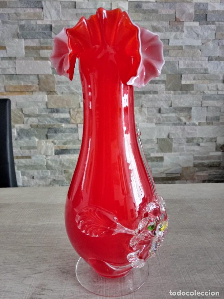 Antig&uuml;edades: Jarr&oacute;n de cristal de Murano - Foto 3