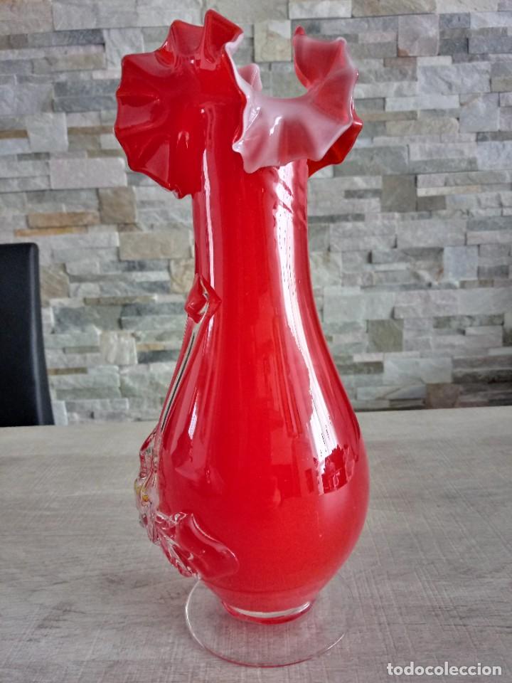 Antig&uuml;edades: Jarr&oacute;n de cristal de Murano - Foto 4