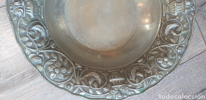 Antig&uuml;edades: Antiguo plato troquelado - Foto 2